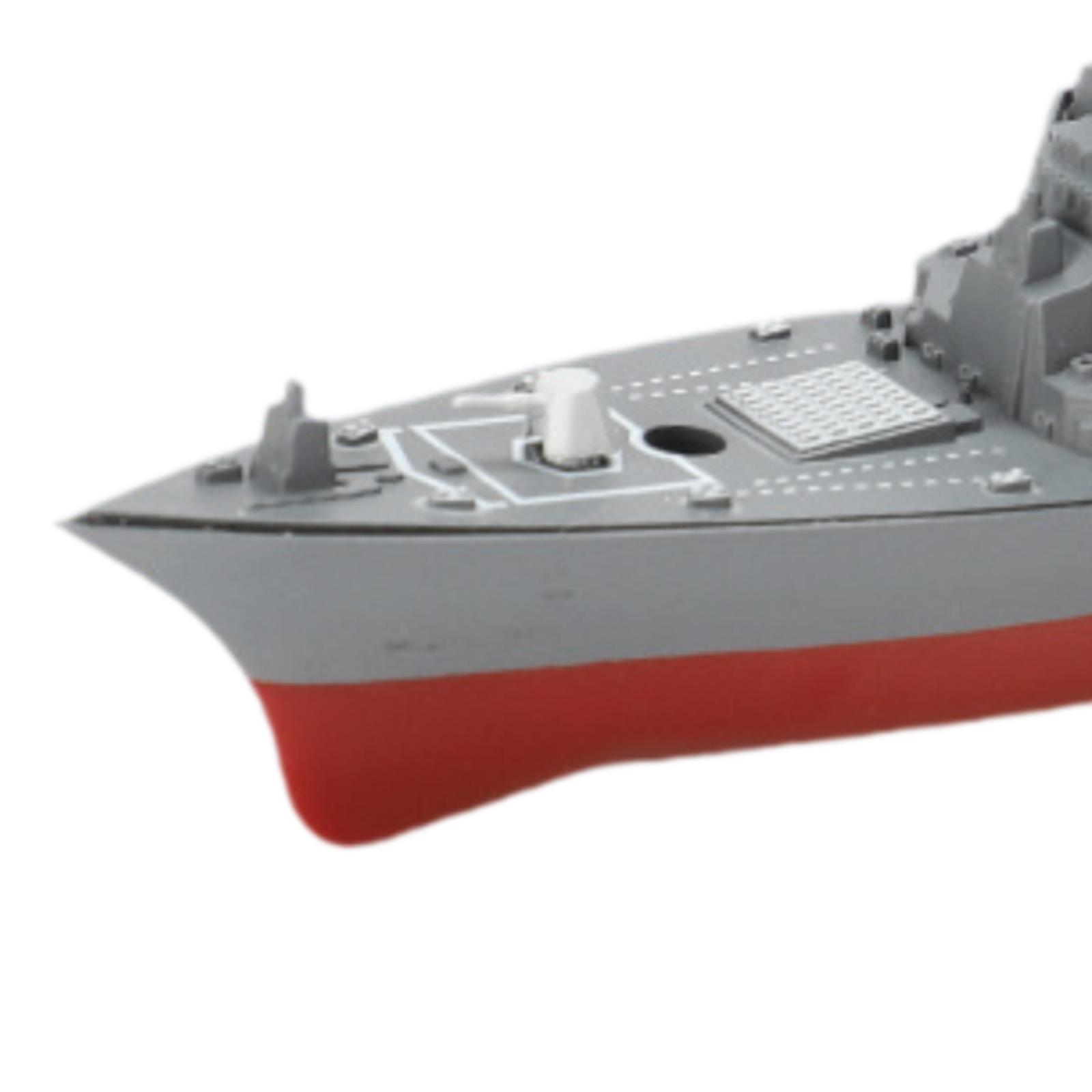 Model Kit Battleship - RC-Boot mit Starker Leistung und Nachtlicht-Display