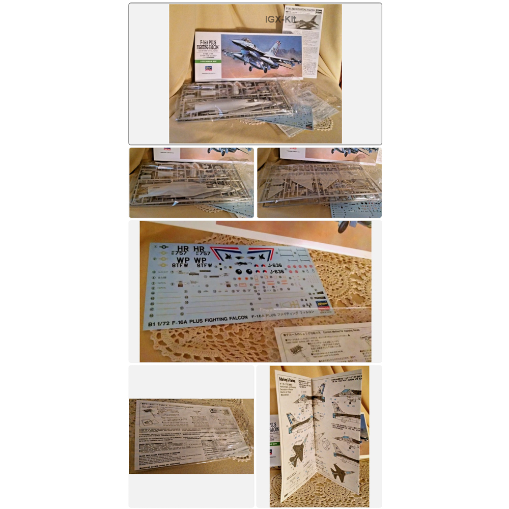 Model Kit F16 - Hasegawa 00231 1/72 Maßstab US F16