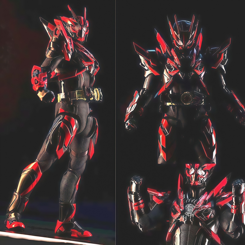 Model Kit Final Fantasy - 15 cm große Kamen Rider-Figur Tusk