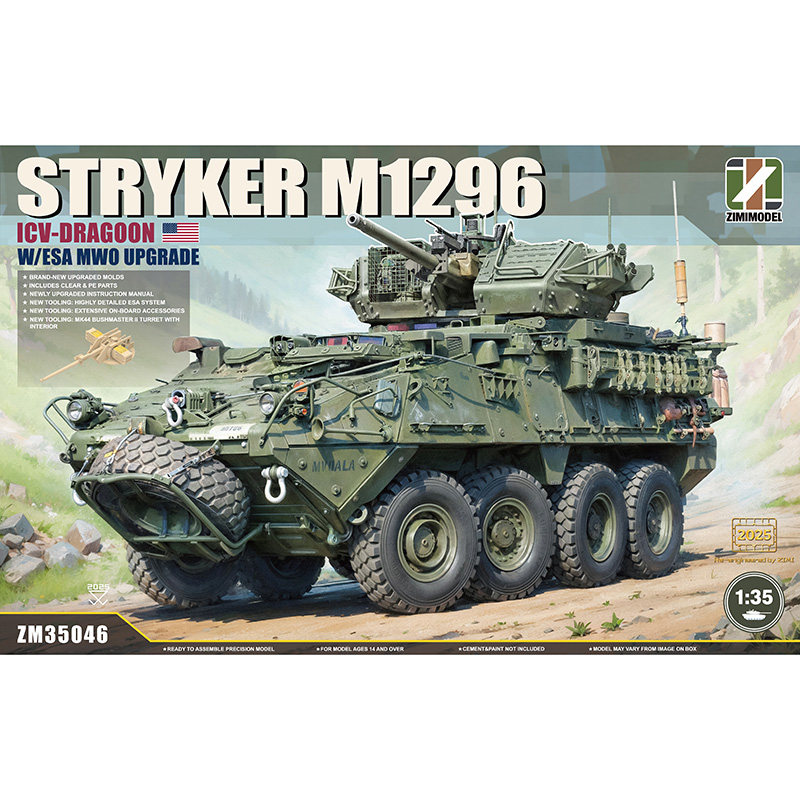 Model Kit Armored Core - ZIMI Plastik-Bausatz 35046 M1296 ICV -