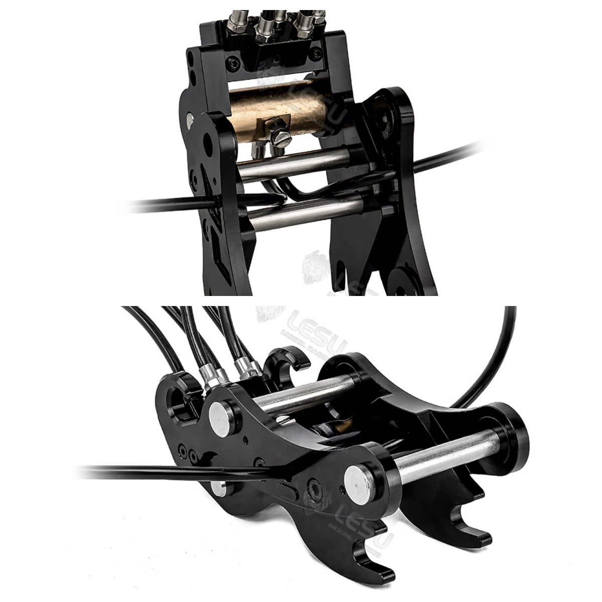 Model Kit Excavator - Hydraulischer Schnellkupplung aus Metall für LESU