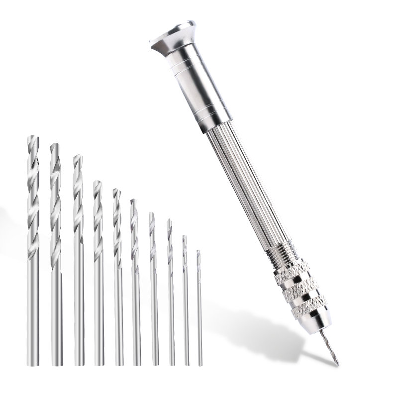 Pin Vice Micro - Mini Hand Harz Bohrer Pin Schraubstock