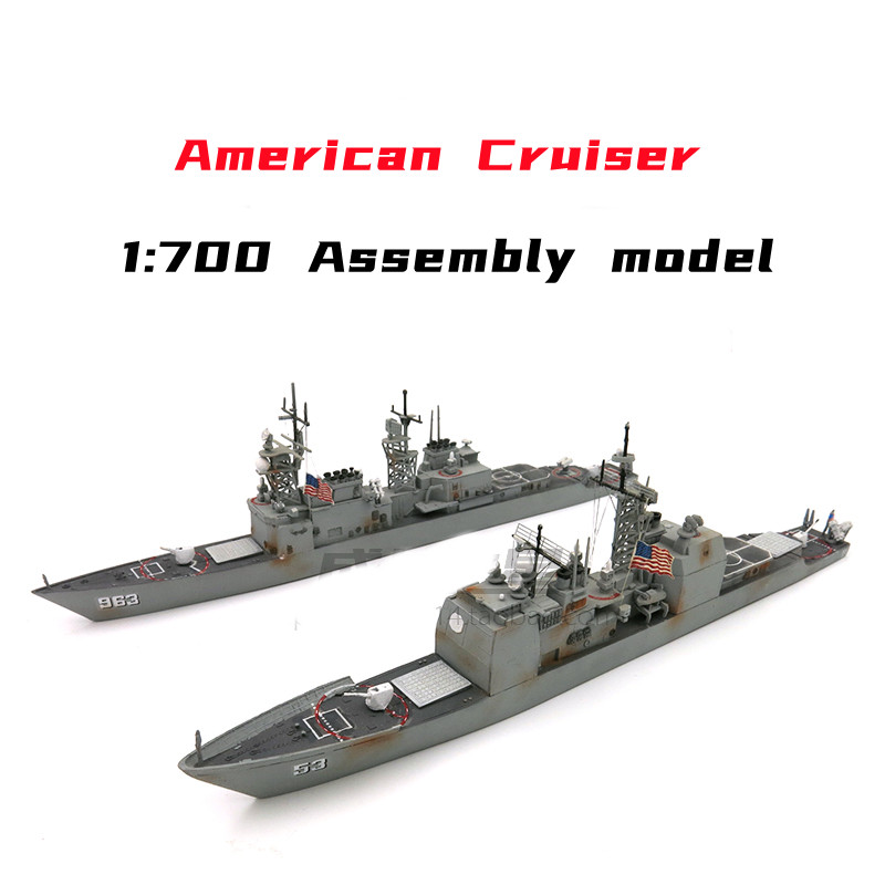 Model Kit Battleship - 1/700 amerikanischen Raketen Cruiser Modell Kits