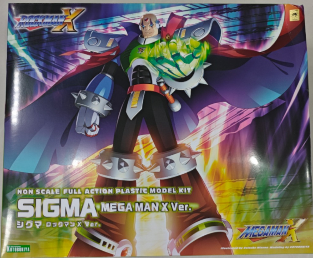 Mega Man X Model Kit - Kotobukiya Sigma Mega Man X Ver.