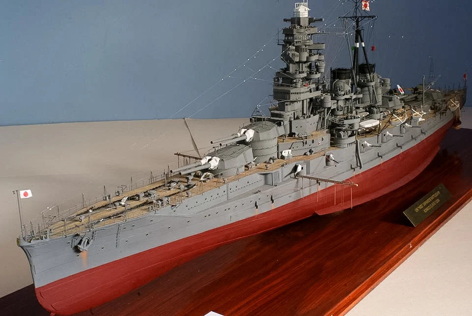 Model Kit Battleship - Maßstab 1:200 WW2 Schlachtschiff Hiei DIY