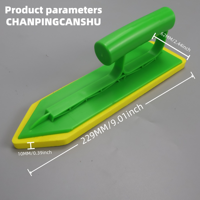 Seam Scraper Tool - 1 Stück Schwamm-Schaumstoff-Glättkelle, Fliesenfugen-Spachtel, Wandspachtel, Dichtungswerkzeug