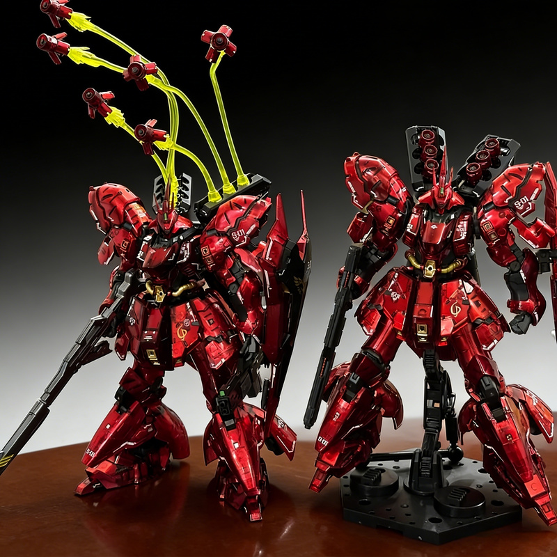 Model Kit Pg - STAR RG 1/144 Sazabi galvanisiertes, transparentes