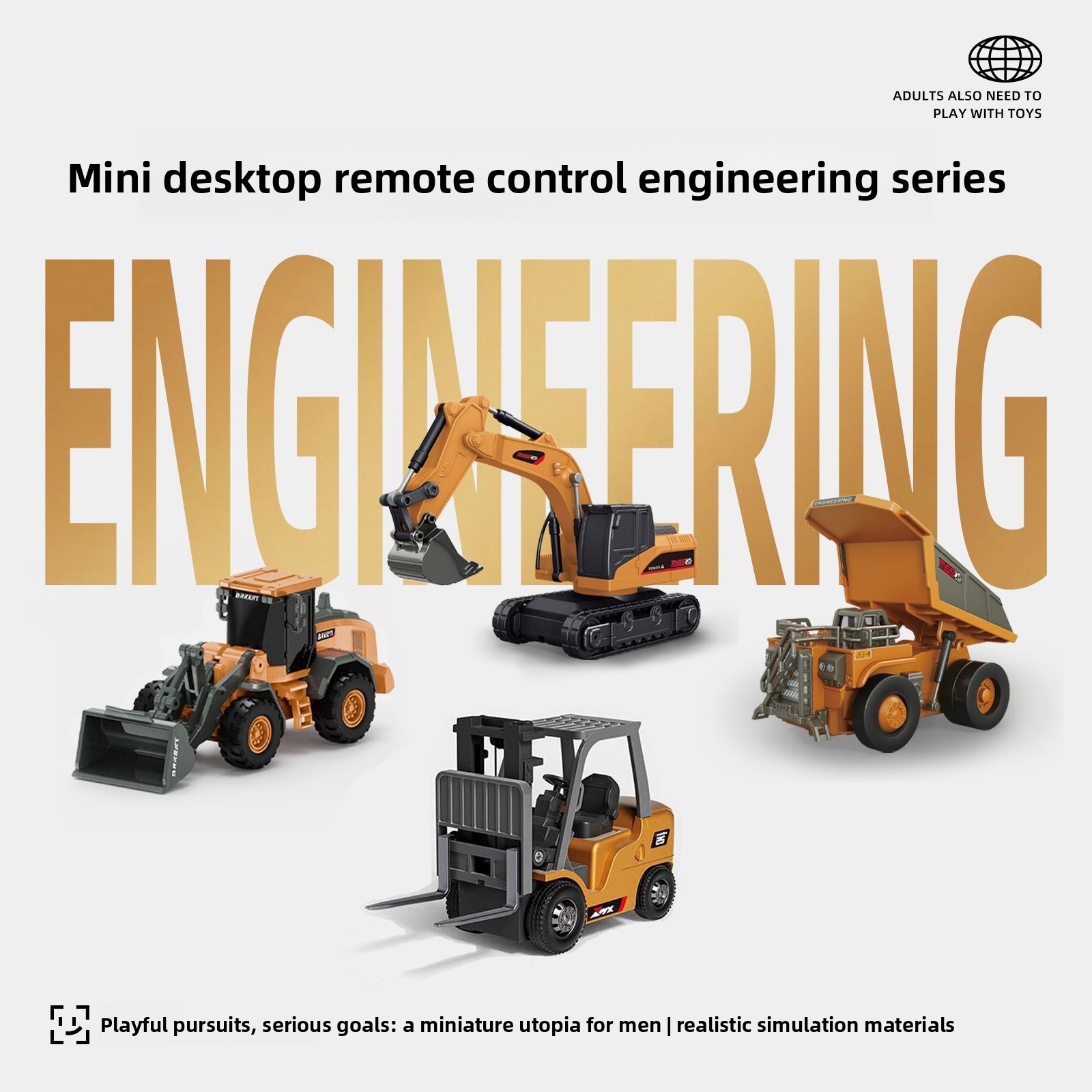 1:64 Metall RC Baufahrzeug-Set – Model Kit Excavator Bewertung und Preis