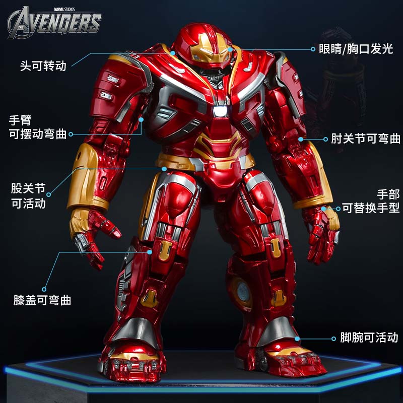 26 cm LED ZD Original Iron Man – Model Kit Iron Man Mark 50 Bewertung und Preis