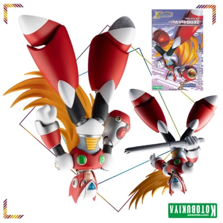 Kotobukiya Mega Man X Zero 1.  – Mega Man X Model Kit Bewertung und Preis