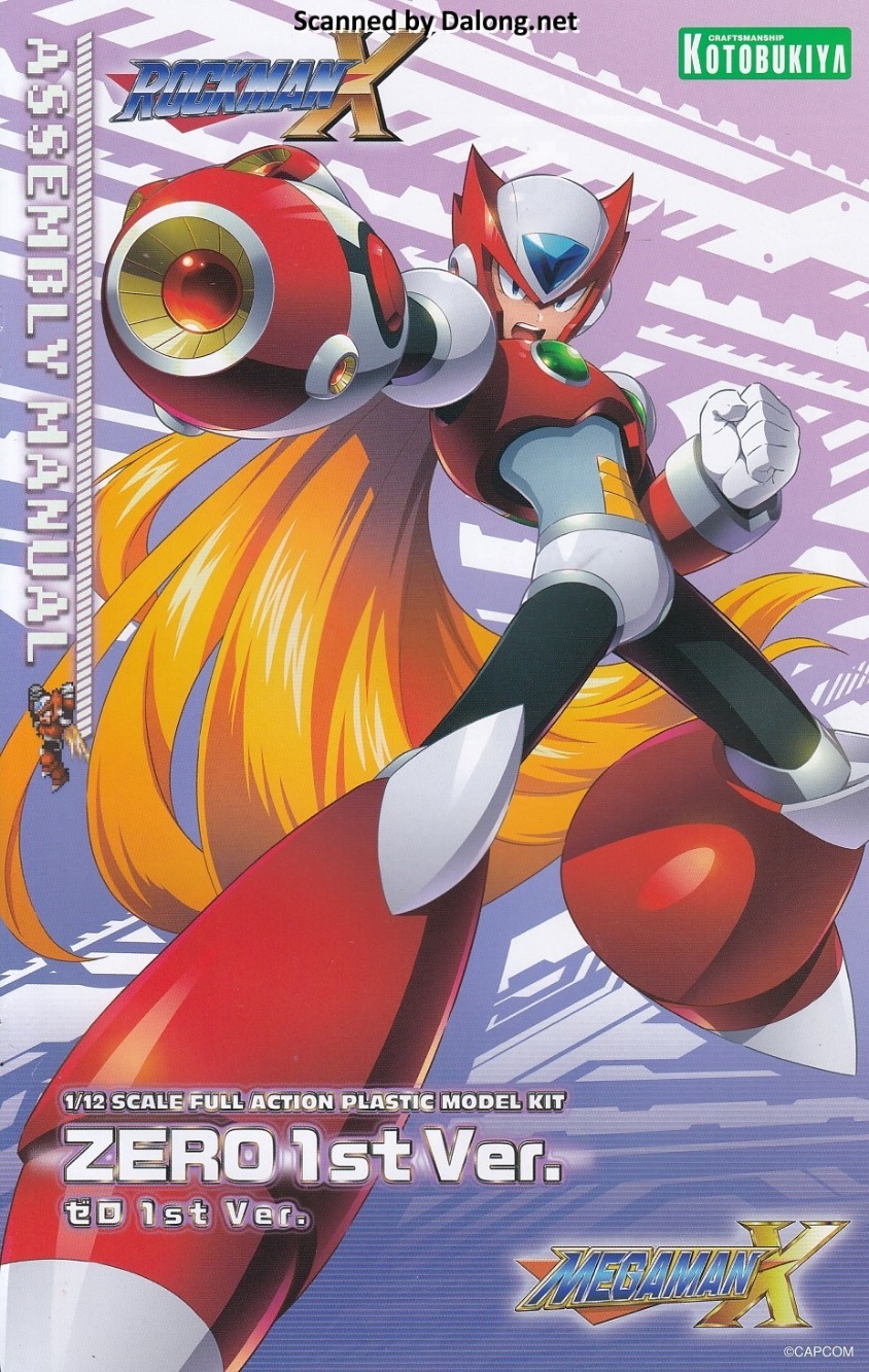 Kotobukiya Mega Man X Zero 1.  – Mega Man X Model Kit Bewertung und Preis