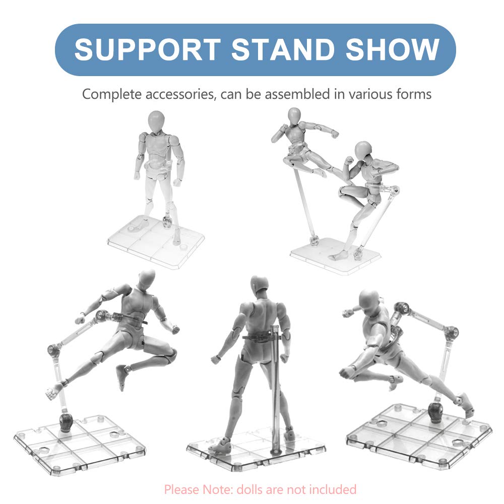 Klarer Actionfigurenständer, M – Model Kit Gunpla Bewertung und Preis