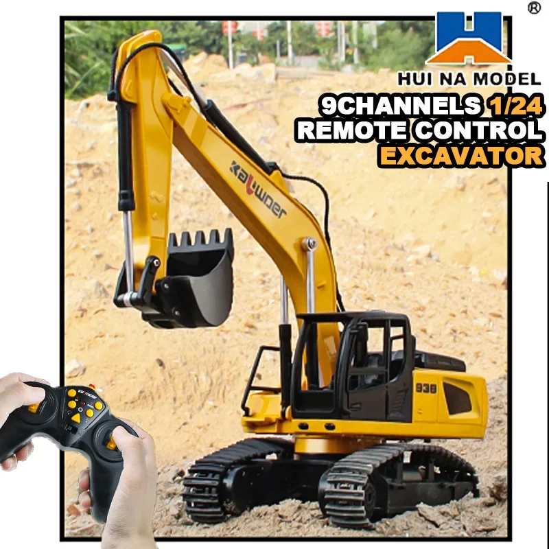 Huina Rc Bagger 1/24 9Ch Fernb – Model Kit Excavator Bewertung und Preis