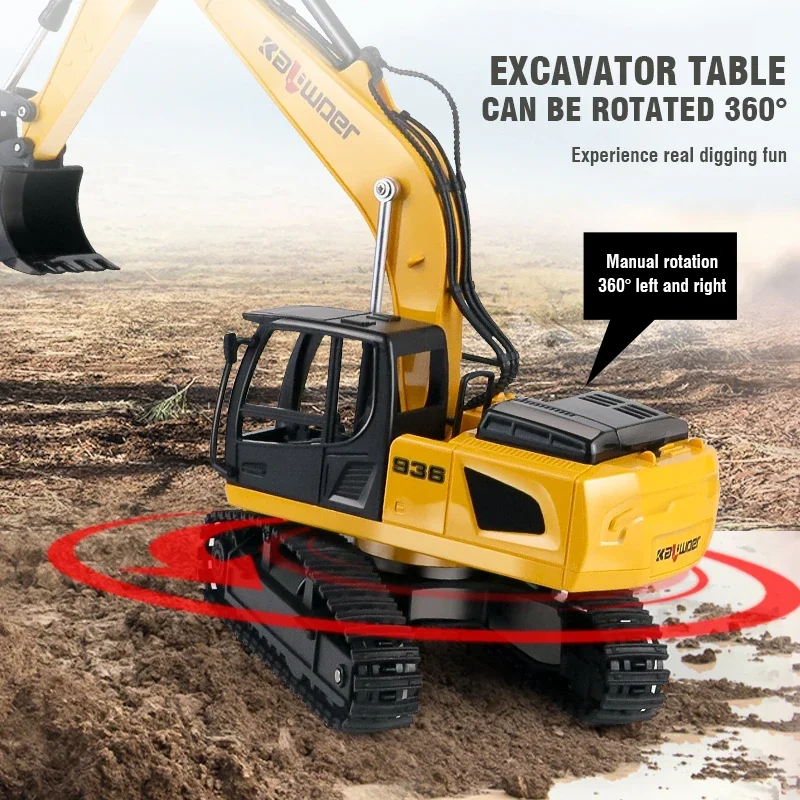 Huina Rc Bagger 1/24 9Ch Fernb – Model Kit Excavator Bewertung und Preis