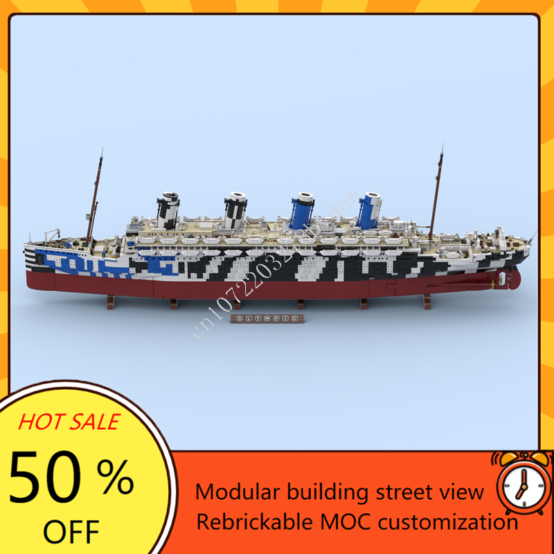 10615PCS MOC HMT Olympus Titan – Model Kit Battleship Bewertung und Preis