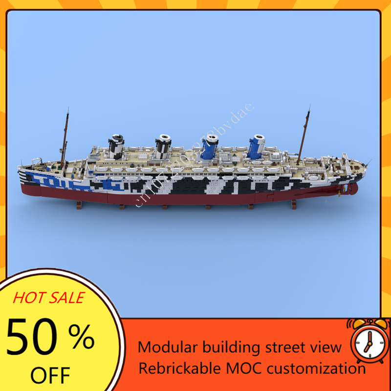 10615PCS MOC HMT Olympus Titan – Model Kit Battleship Bewertung und Preis
