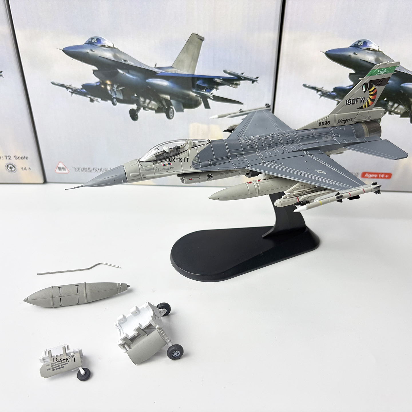 1/72 Maßstab U.S. Air Force F- – Model Kit F16 Bewertung und Preis