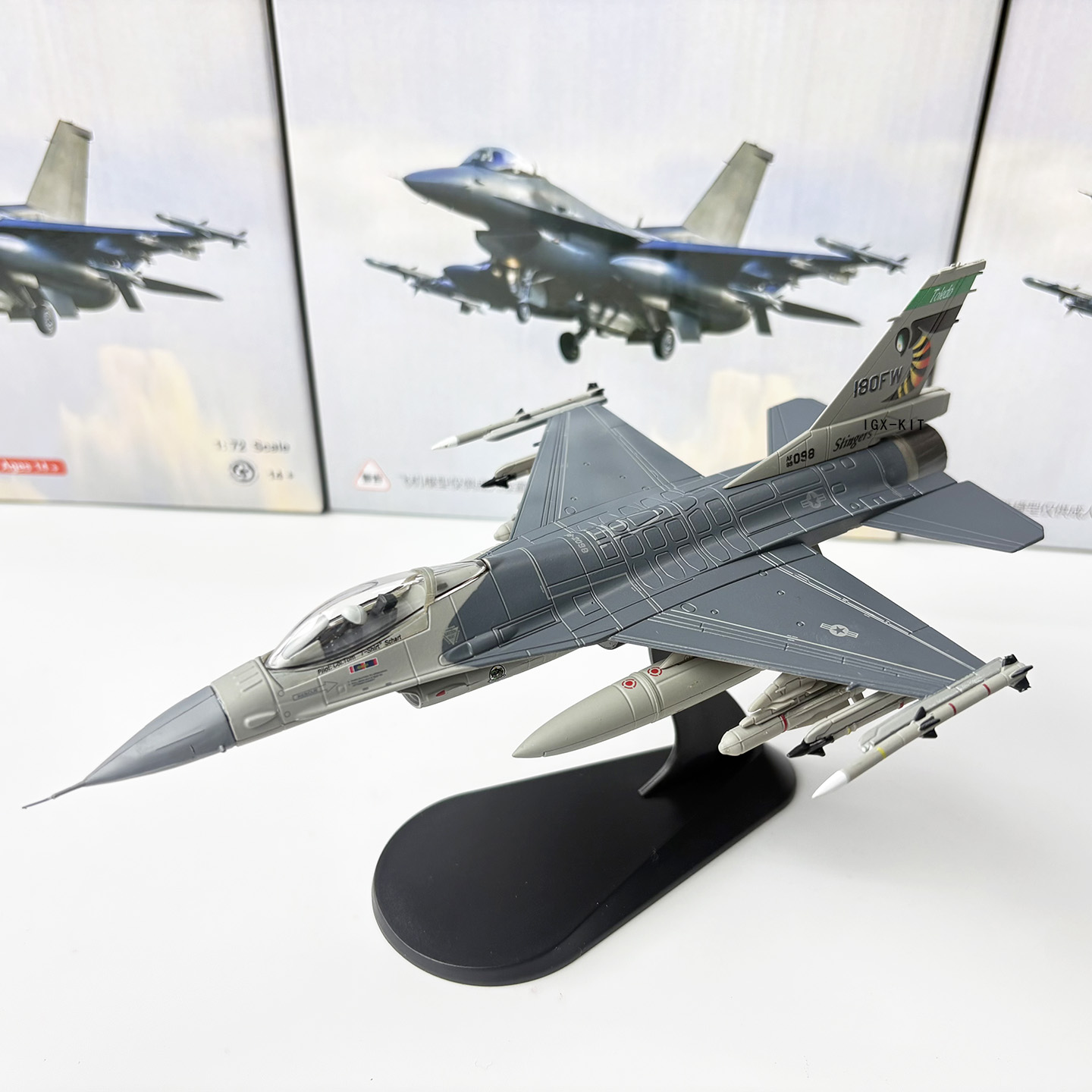 1/72 Maßstab U.S. Air Force F- – Model Kit F16 Bewertung und Preis