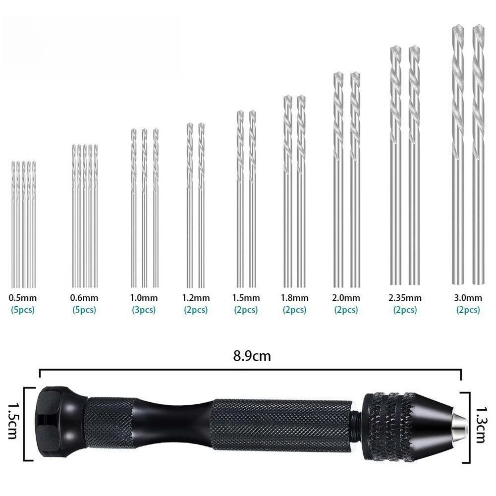 36-teiliges Mikro-Bohrerset 0, – Pin Vice Micro Bewertung und Preis