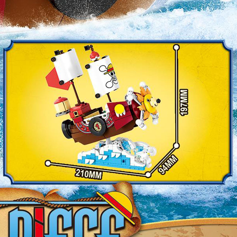 One Piece Wanli Piratenschiff  – Model Kit One Piece Ship Bewertung und Preis