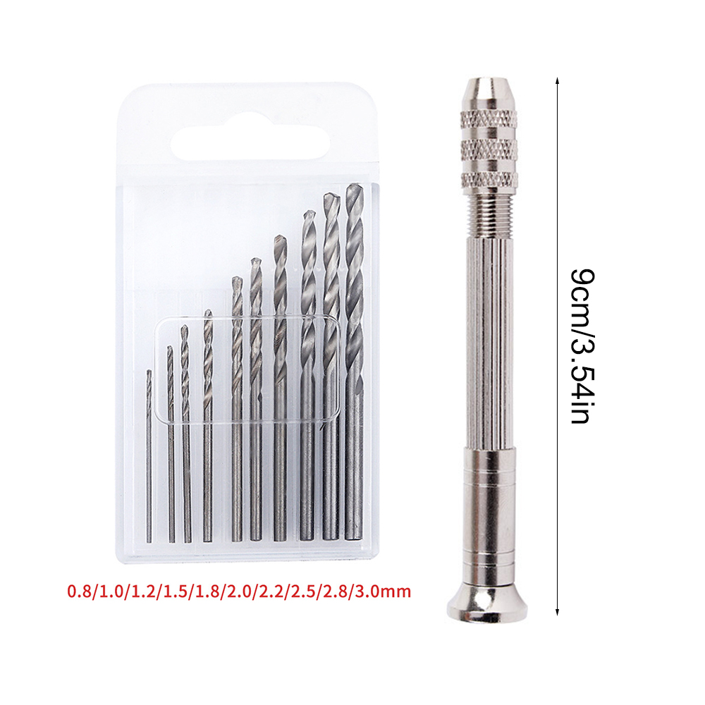 Handbohrer-Set mit 10 Spiralbo – Pin Vice Micro Bewertung und Preis