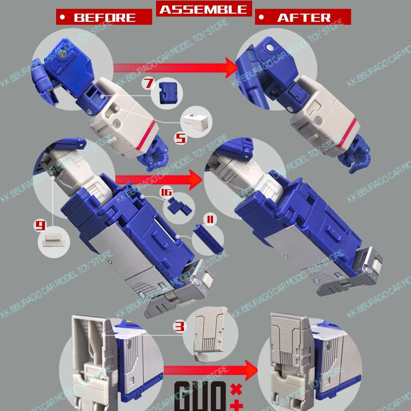 GUO Studio Transformation SS86 – Model Kit Studio Bewertung und Preis
