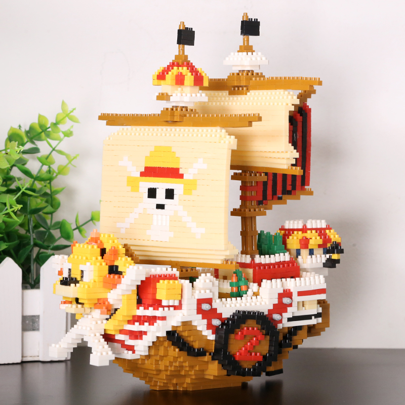 One Piece Bausteine Luffy Chop – Model Kit One Piece Ship Bewertung und Preis