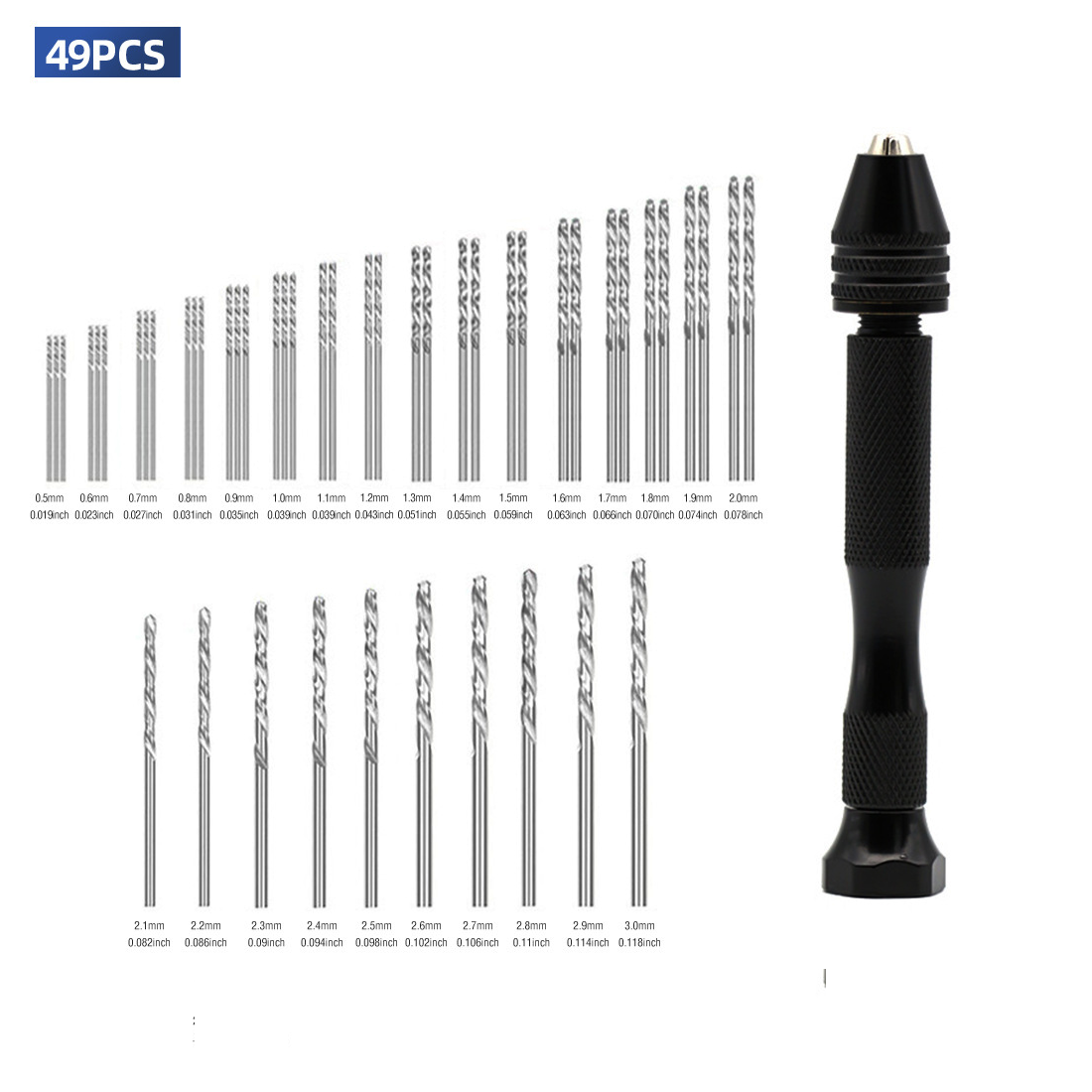 49-teiliges Präzisions-Handboh – Pin Vice Micro Bewertung und Preis