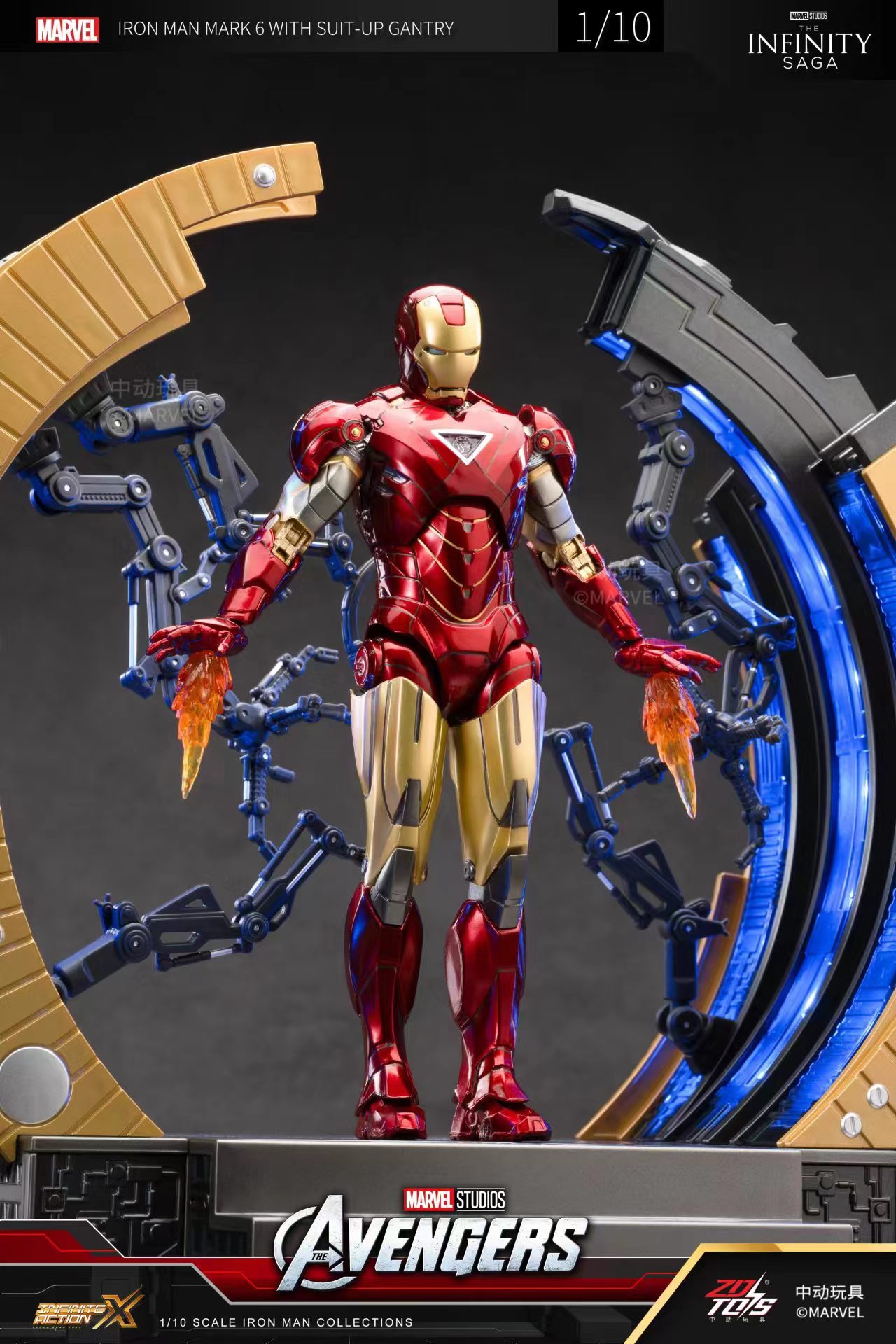 Original ZD Toys Iron Man MIT  – Model Kit Iron Man Mark 50 Bewertung und Preis